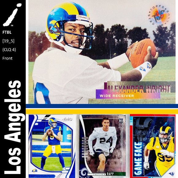 NFL Other - Los Angeles Rams 4 Card Lot - FTBL [19_5]